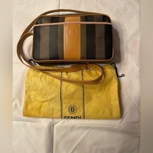 Fendi crossbody Bag, Vintage, brown.